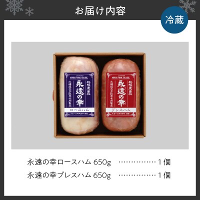 永遠の幸ハム詰合せ～北大との共同開発!～_hs020-003