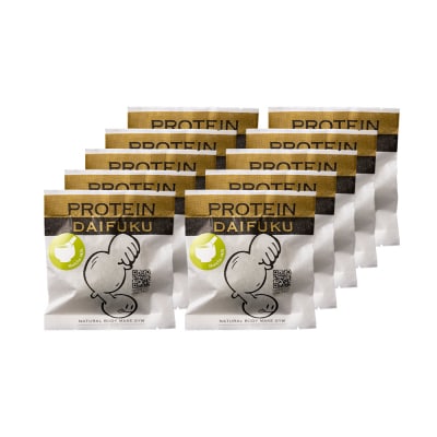 プロテイン大福 抹茶ミルク 10個 北海道産_hs017-320