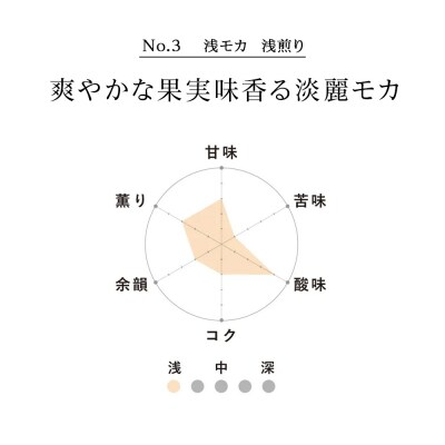 No.3 浅モカ　60g×6　合計360g_hs017-366