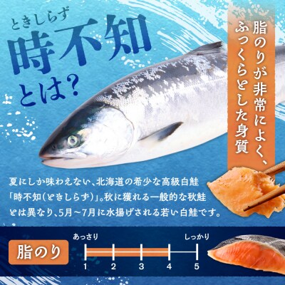 鮮度の良い時不知鮭だけを厳選!鮭乃丸亀　熟成中辛鮭(活〆時不知)切身_hs034-003