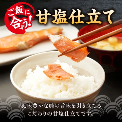 天然 紅鮭 甘塩 切り身 10切れ_hs131-003