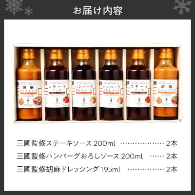 フレンチの巨匠・三國清三が監修!　調味料セット_hs202-003