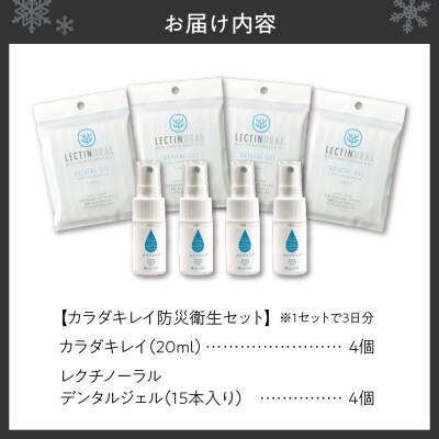 カラダキレイ防災衛生セット3日用_hs247-003