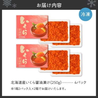 北海道産いくら醤油漬け 1kg_hs221-004