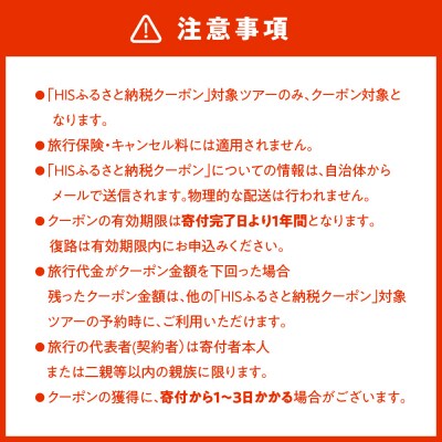 北海道札幌市の対象ツアーに使えるHISふるさと納税クーポン60,000円分_hs308-006
