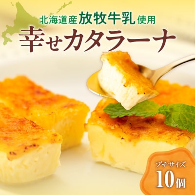 北海道産の放牧牛乳がおいしさの秘密!幸せカタラーナ(10個)_hs008-001