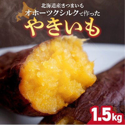 焼き芋　北海道産 緑夢ファーム 寺町さんのオホーツクシルク 1.5kg_hs274-005