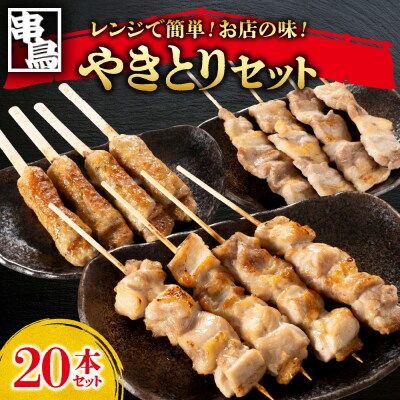 串鳥　おうちがやきとり専門店　20本セット_hs388-001
