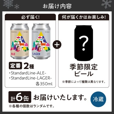 Streetlight Brewing クラフトビールおまかせ6缶セット_hs285-001