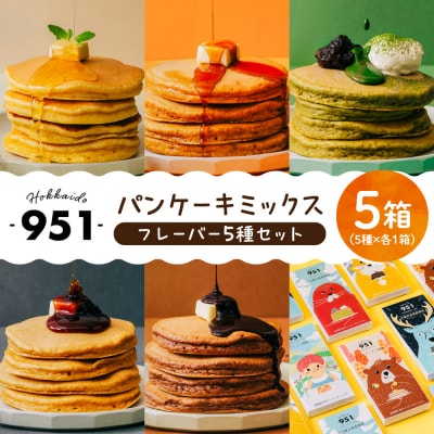 951パンケーキミックス　5個セット_hs359-013