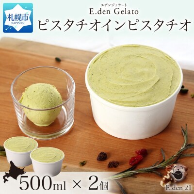 ジェラート ピスタチオインピスタチオ 500ml 2個_hs309-004