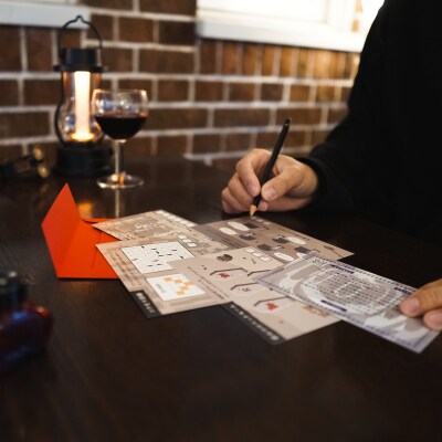 謎解きゲーム『ホラー系謎解き 迷惑な地下墓地からの脱出』_hs416-013