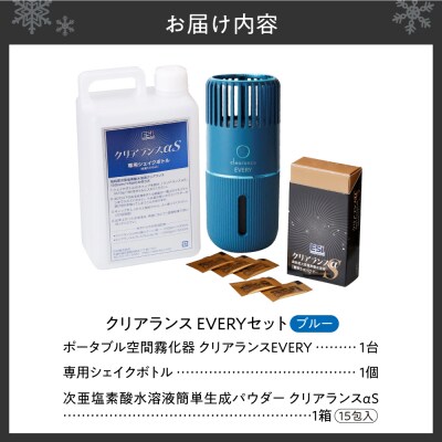 クリアランス EVERYセット(ブルー)_hs422-007