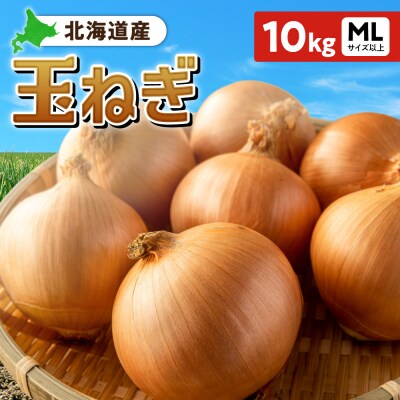 玉ねぎ 北海道産 10kg MLサイズ以上_hs362-004