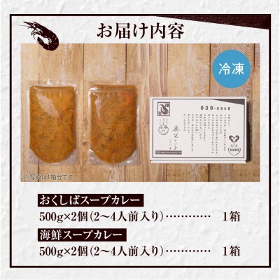 竜宮の賄い海鮮スープカレー×とろけるチーズとおくしばーぐのスープカレー_hs026-007