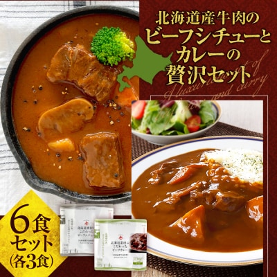北海道産牛肉のビーフシチューとカレーの贅沢セット_hs489-003