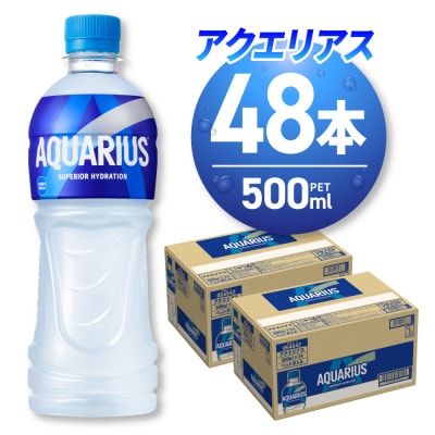 アクエリアス500mlPET×48本_hs137-087