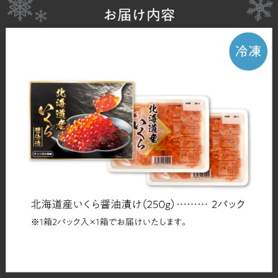 北海道産いくら醤油漬け 500g_hs221-009