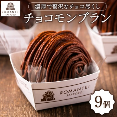 チョコモンブラン9個_hs481-001