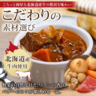 北海道素材にこだわったビーフシチュー 5食_hs326-005