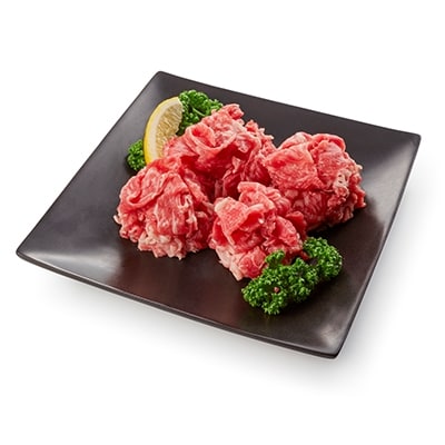 【のし付き】国産黒毛和牛 赤身切り落し約500g