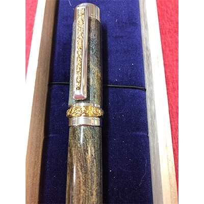 海松(サンゴ)ローマンハーベスト型ボールペン