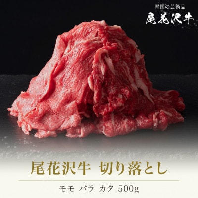 尾花沢牛切り落とし500g(モモ・バラ・カタ)(CAS冷凍スキンパック)