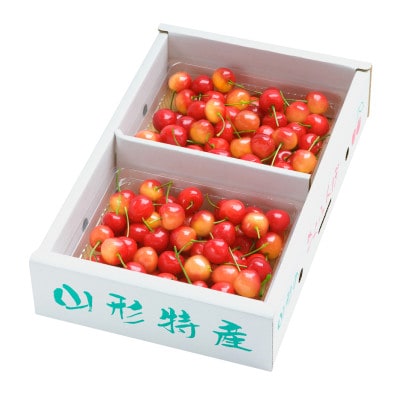 さくらんぼ 佐藤錦 秀Lサイズ 700g(350g×2パック) バラ詰め 2026年産 山形県産
