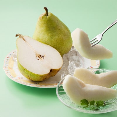 先行受付 サンふじ & ラ・フランス 詰め合わせ 秀品 計3kg 化粧箱入りns-fsrlx3