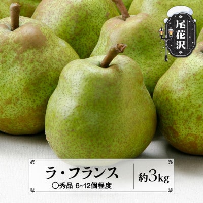 先行予約 ラ・フランス ◯秀 約3kg 2026年産 sb-lamsx3
