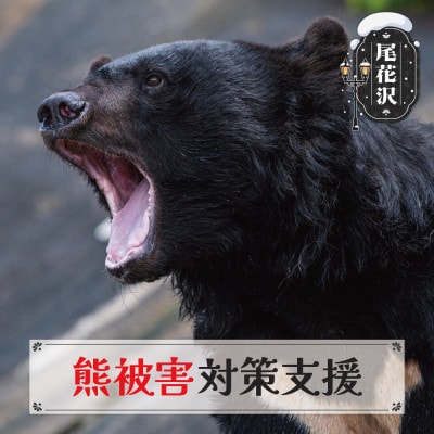 【返礼品なし】あなたの寄附が命(人・熊)を守る　くま被害　クマ対策　【寄附額10,000円】尾花沢市