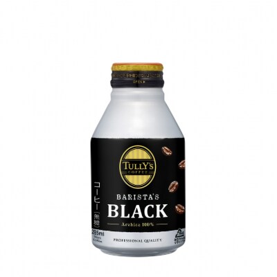 コーヒー タリーズバリスタズ ブラック 285ml×2ケース 定期便3ヶ月[No5895-0430]