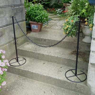 重なるチェーンスタンド3本組 燕三条製 防犯 [株式会社オビタス] 【035S008】