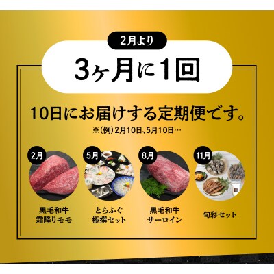 【定期便4回】天草を満喫!山海の幸定期便_S999-T12