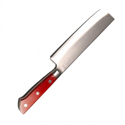 [成水] v金10号割込 菜切包丁 刃部16cm 【028S032】