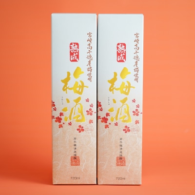 熟成梅酒720ml 2本セット 宮崎県高千穂産梅使用