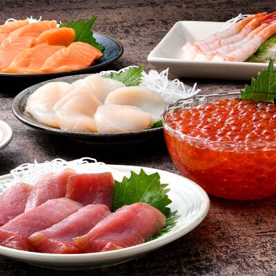 いくら海鮮丼セット 2人用 イクラ いくら 海鮮丼 刺身 真空パック F4F-8626