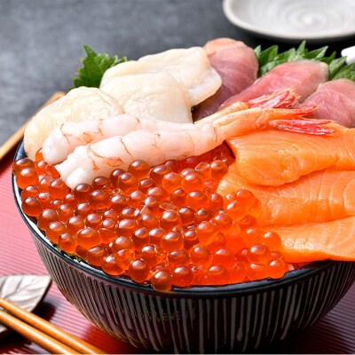 いくら海鮮丼セット 4人用 イクラ いくら 海鮮丼 刺身 真空パック F4F-8627