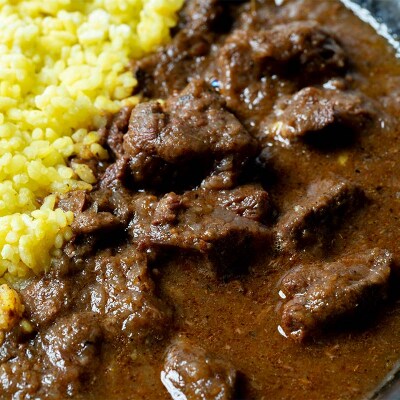 【エゾ鹿肉カレー専用】エゾ鹿肉のスパイスカレーを手軽に作るセット F4F-5149