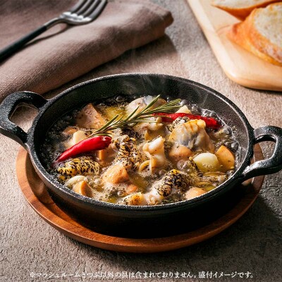 つぶ貝のアヒージョ 180g×3 ツブ つぶ 常温 海鮮 下味 お酒 アウトドア F4F-8366