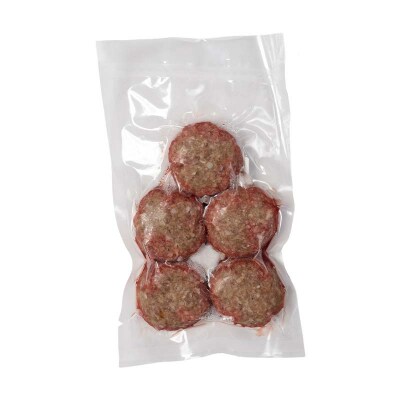 北海道産手作りミニハンバーグ 5個入り×6パック 無添加 ハンバーグ 牛肉 豚肉 F4F-8541