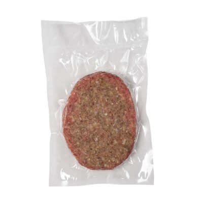 北海道産手作りおっきなジューシーハンバーグ 大きめお肉入り 400g ×4パック F4F-8543