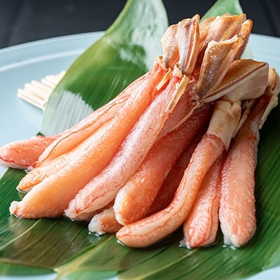 【食べ応え十分!!】生ズワイガニしゃぶしゃぶ用ポーション500g かに 蟹 F4F-0558