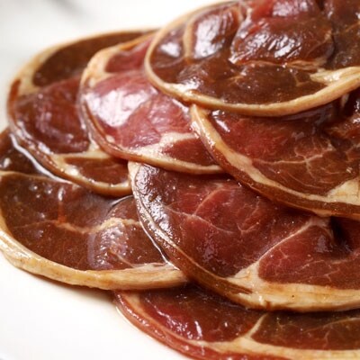 真心お肉屋さんのうめぇ～ジンギスカン ひつじの誘惑 味付ラム肉(ロール)900g F4F-0723