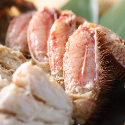 釧路福司 リキュールヨーグルトのお酒 みなニコリと毛がにの400gセット 酒 かに F4F-5343