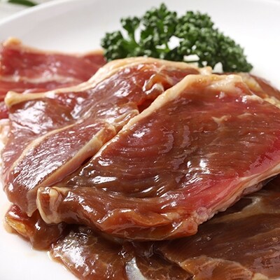 くしろの夕日ジンギスカン味付けロース肉500g×2 ふるさと納税 肉 F4F-0514