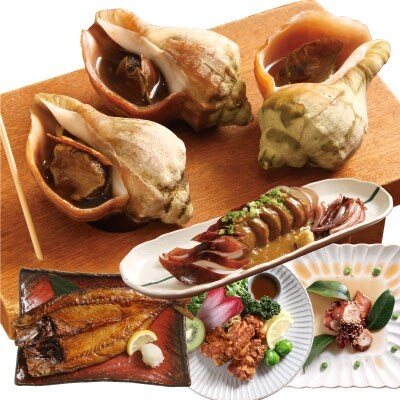 あぶり家5品セット ふるさと納税 海産物 肉 F4F-1270