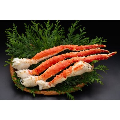 折ウニ100g×2とボイルタラバカニ脚1.0kg F4F-0702