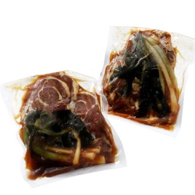 釧路産行者ニンニク入特製味付ジンギスカン500g×2 ふるさと納税 肉 F4F-0741