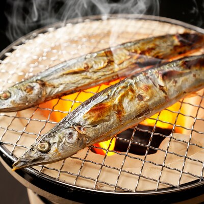 釧路産・急速冷凍 【特大】生サンマ(4尾入×2) 生サンマ さんま F4F-0341